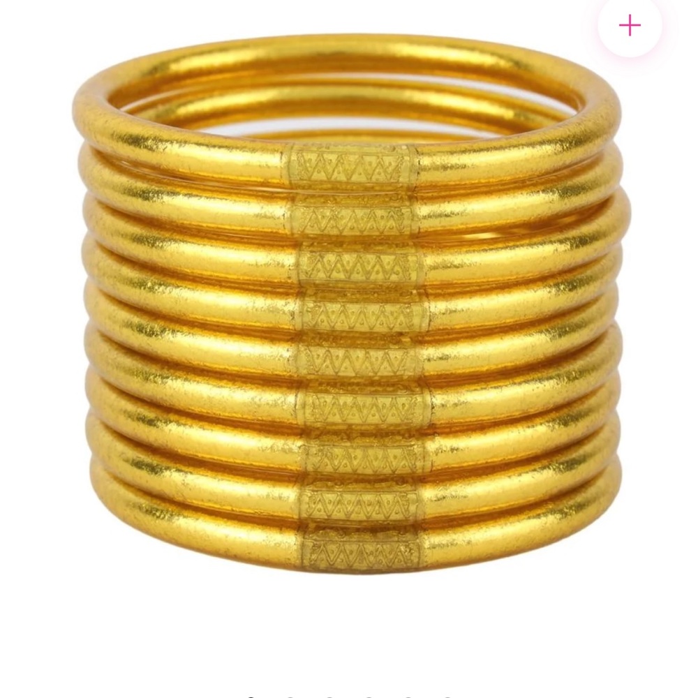 Budha Girl Gold Bangles | only worn a few times